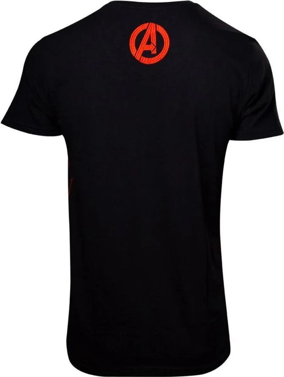 Marvel The Avengers Heren T-shirt M - Constructivism Poster - Zwart