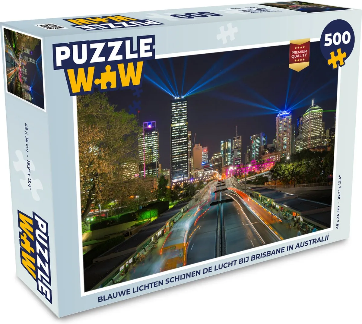PuzzleWow Legpuzzel 500 Stuks