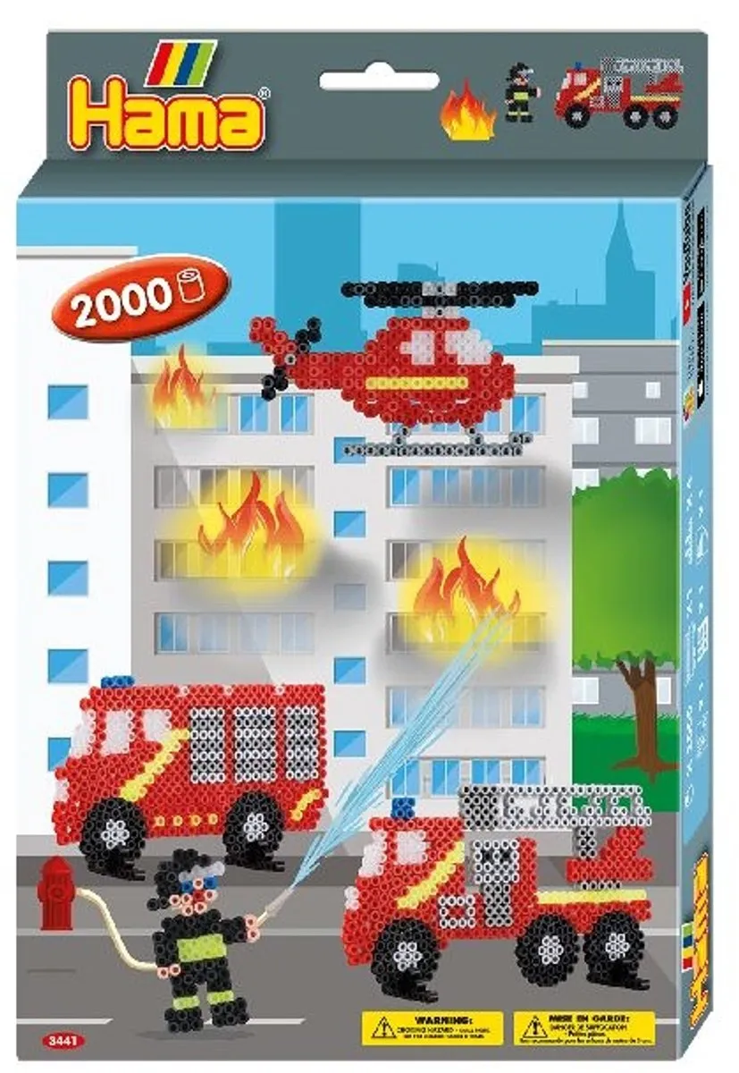 Hama Strijkkralenset Brandweer
