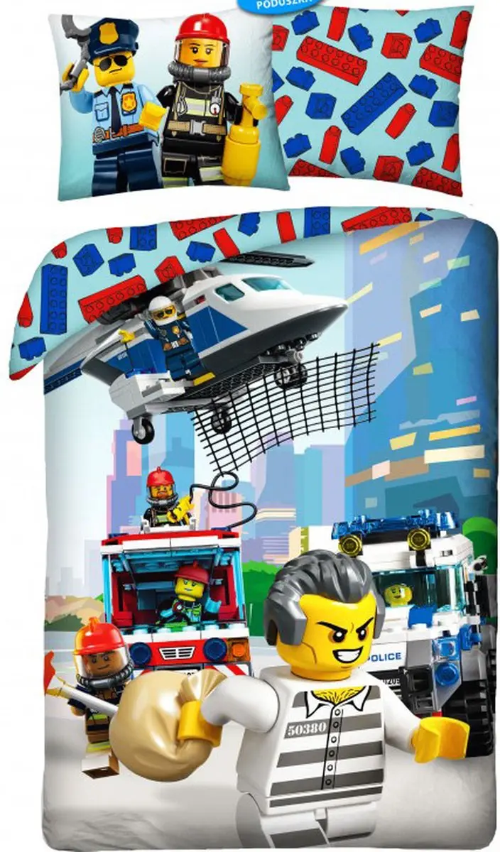 Lego Dekbedovertrek Lego City