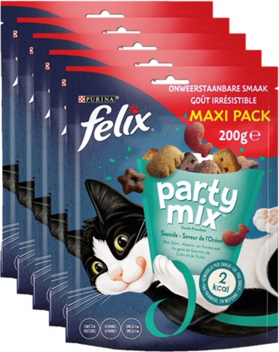 Felix Party Mix Seaside Kattensnacks