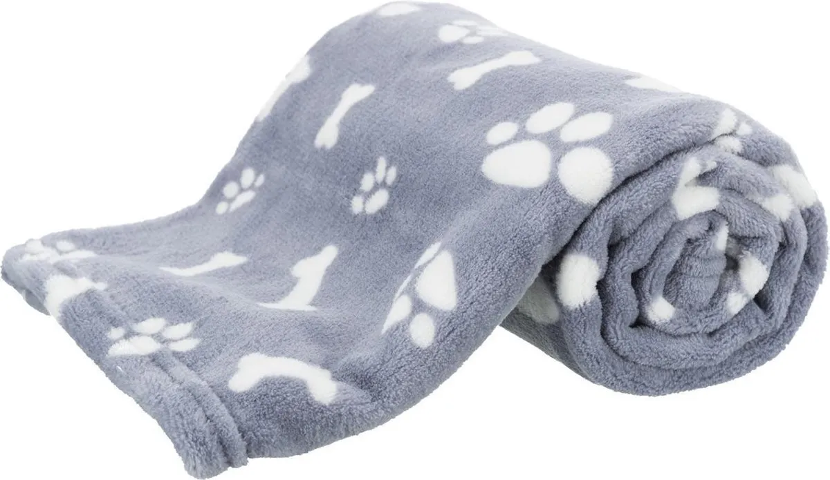 Trixie Hondendeken Kenny Fleece Blauw - afbeelding 6 van 6