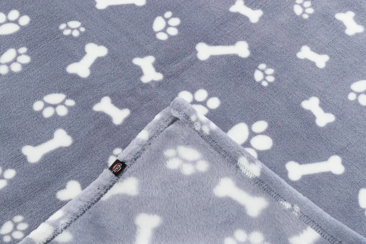 Trixie Hondendeken Kenny Fleece Blauw - afbeelding 4 van 6