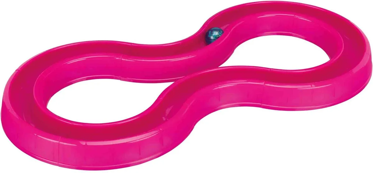Trixie Flitsbal Race Kunststof Roze 65x31cm