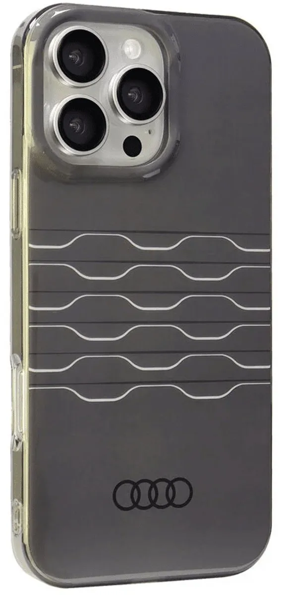 Audi Backcover iPhone 16 Pro Max A6 - Zwart