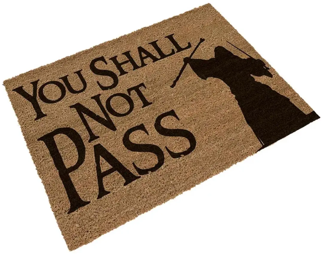 SD Toys Lord of the Rings Doormat You Shall Not Pass 60x40cm - afbeelding 3 van 4