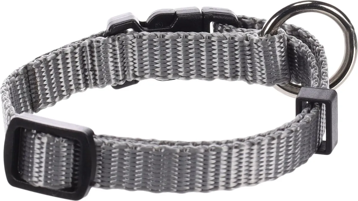 Flamingo Ziggi Halsband - Grijs XXS 15-25cm