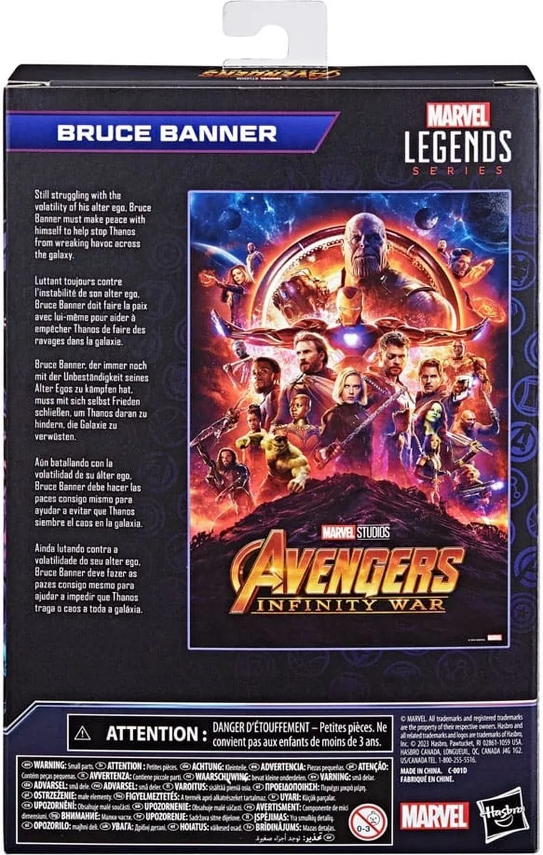 Marvel The Infinity Saga Bruce Banner Actiefiguur 15cm - 5010996142771