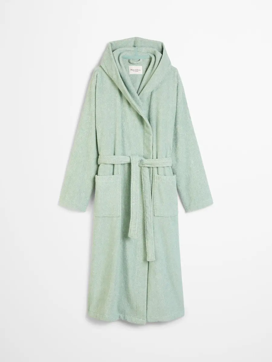 Marc O'Polo Timeless Women Melange Badjas Aquamarine