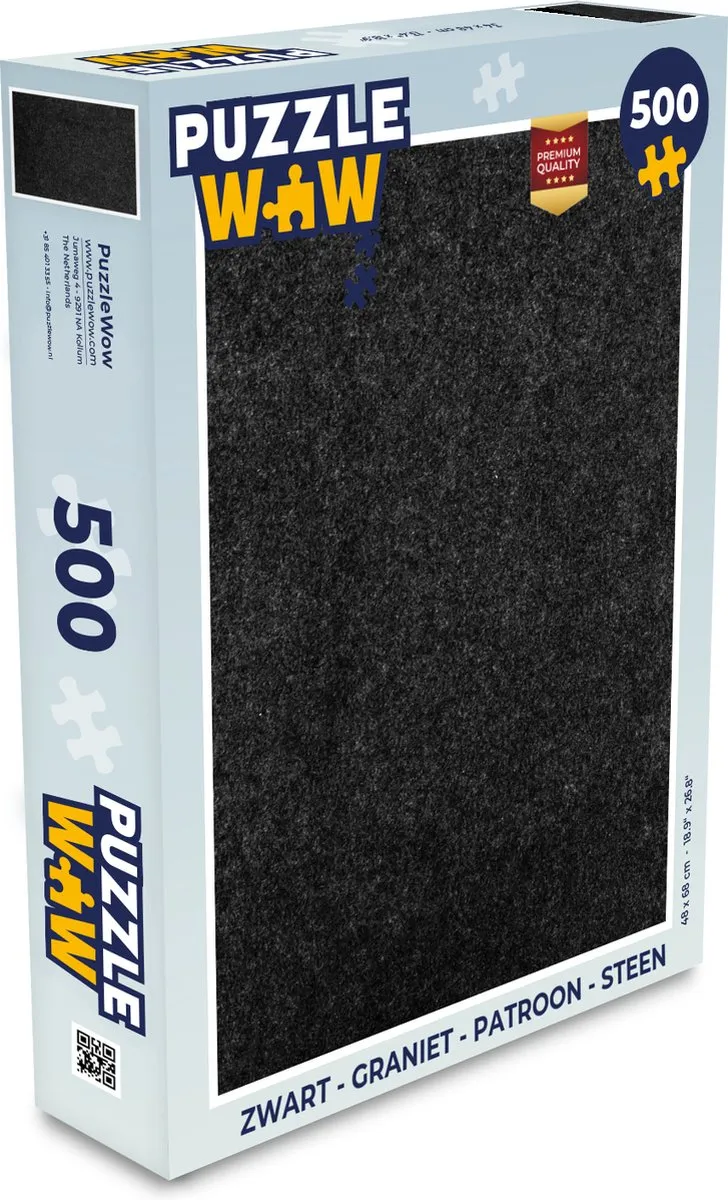 PuzzleWow Graniet Design Legpuzzel 500 Stuks