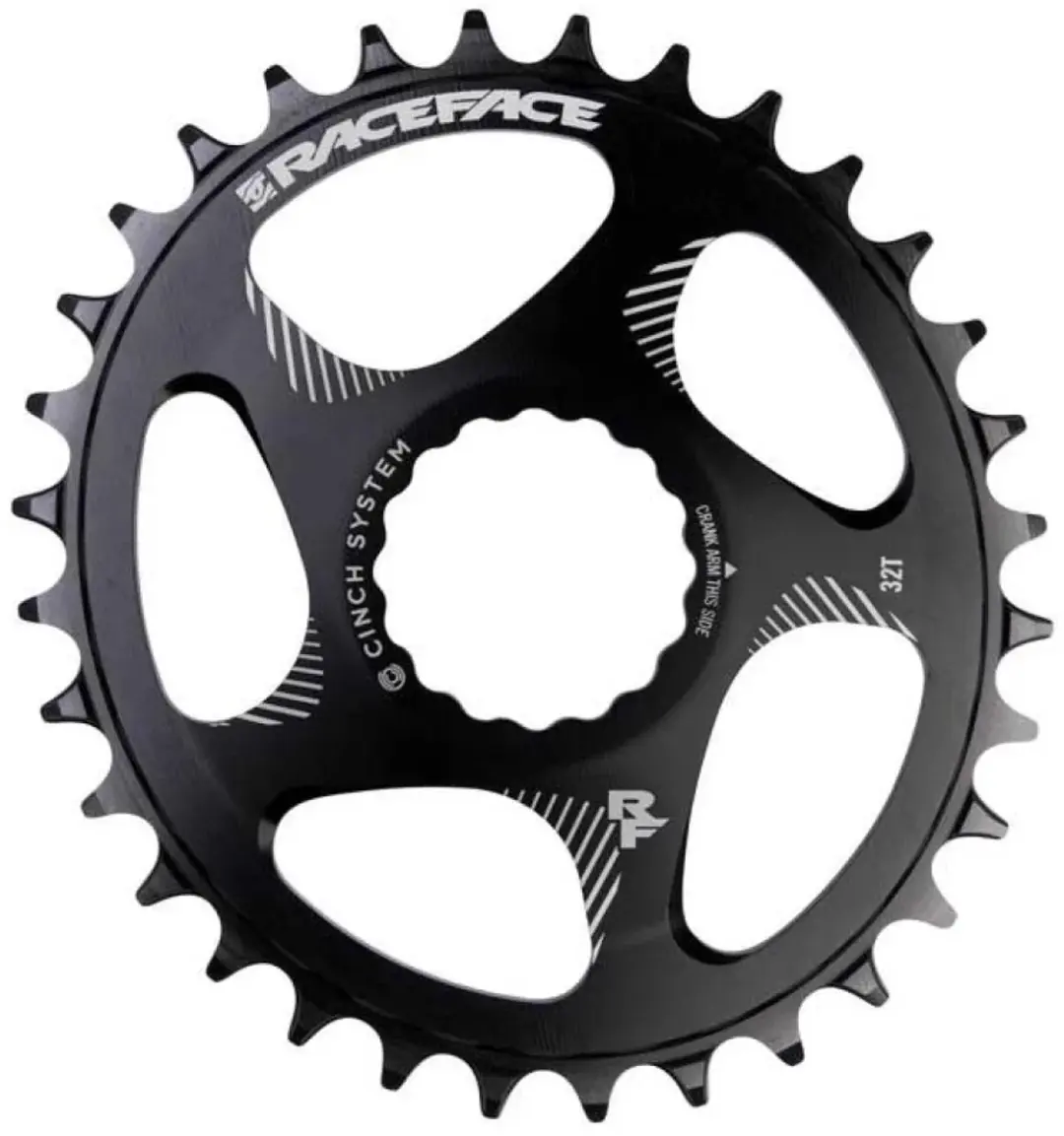 Race Face Cinch Oval Kettingblad 34t Zwart - afbeelding 3 van 3