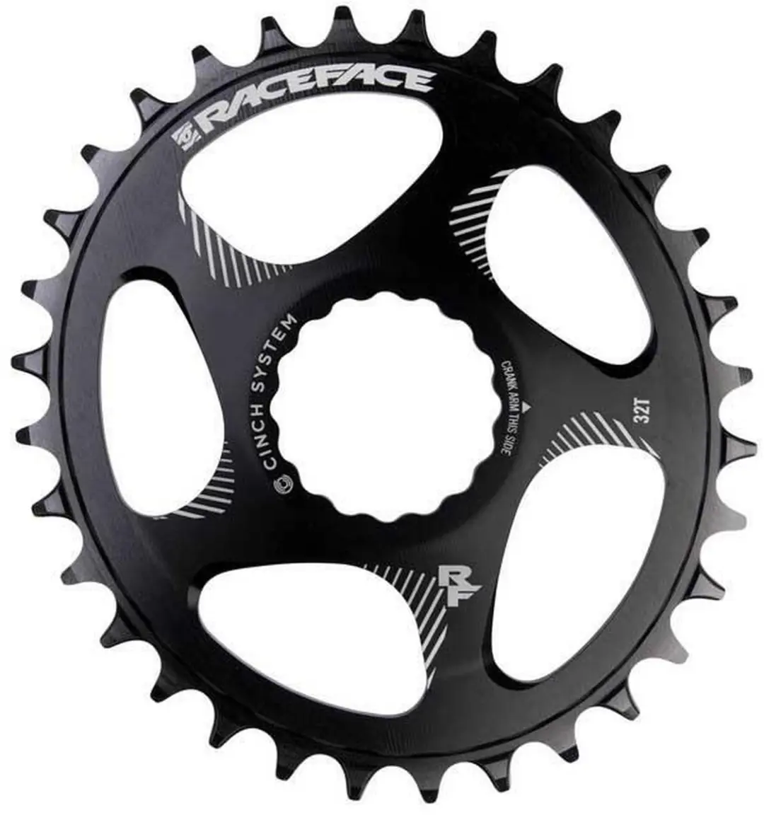 Race Face Cinch Oval Kettingblad 34t Zwart