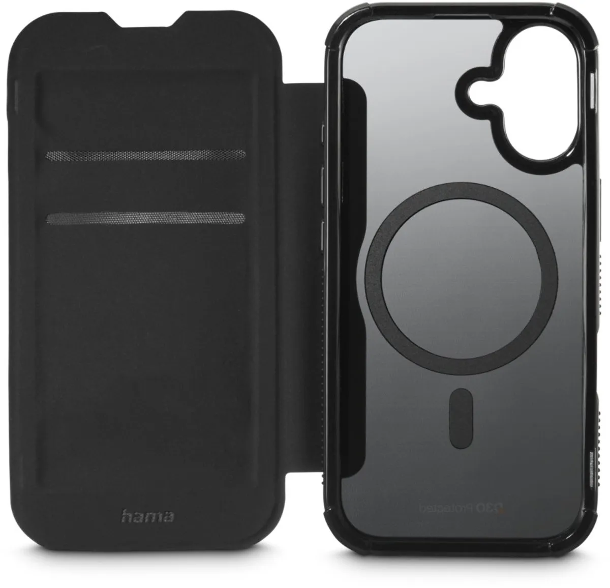 Hama Extreme Protect Booklet iPhone 17 - Zwart - MPN 00232380