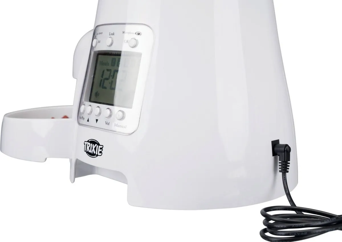 Trixie TX7 Automatische Voerdispenser 5L - Wit