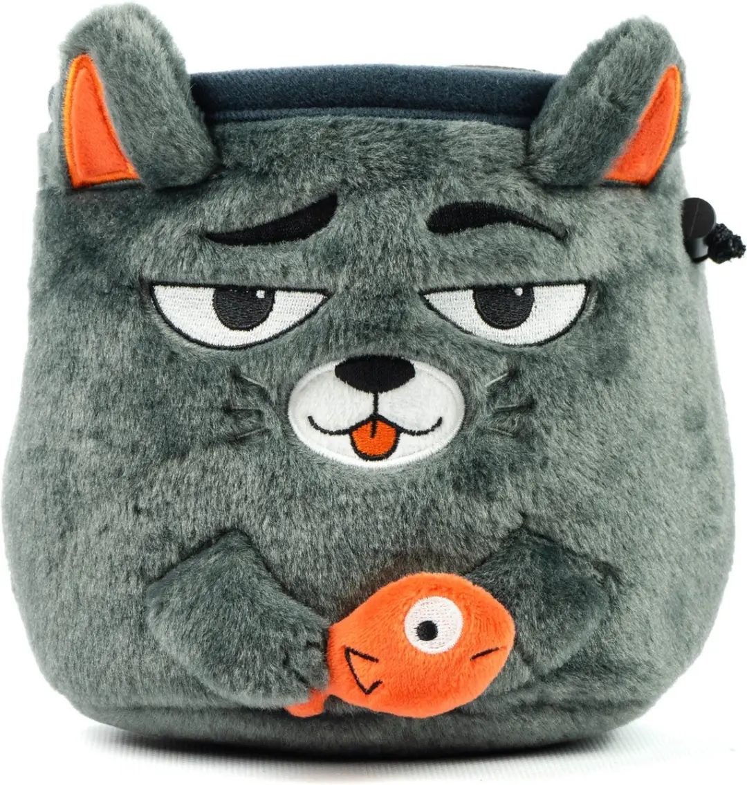 YY Vertical chalk bag cat