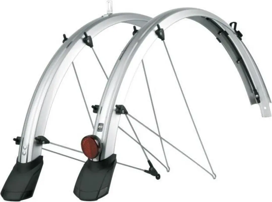 Sks Spatborden Set Bluemels Kunststof 28 Inch X 55 Mm Zilver