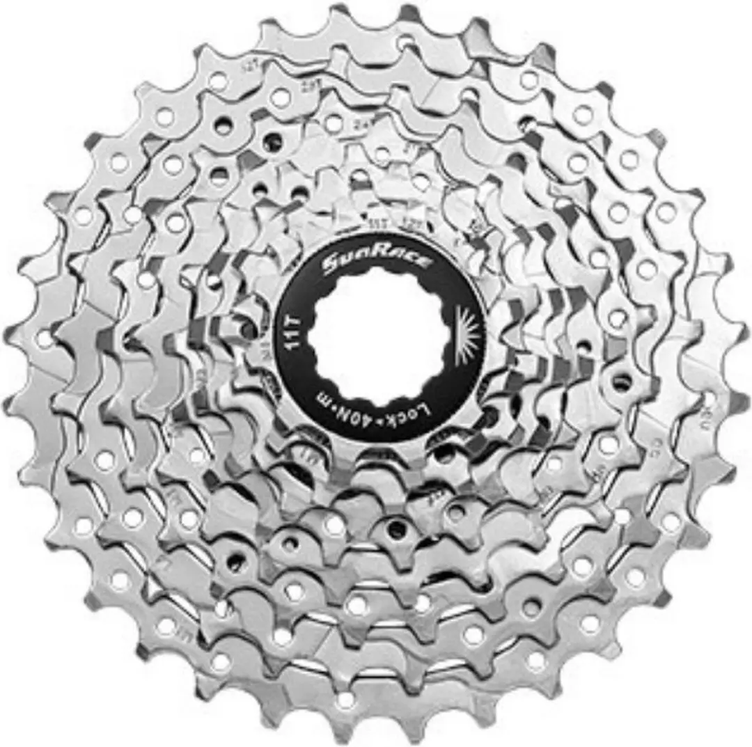 Sunrace CSR91 9-speed cassette 11-25T - Zilver - afbeelding 4 van 6