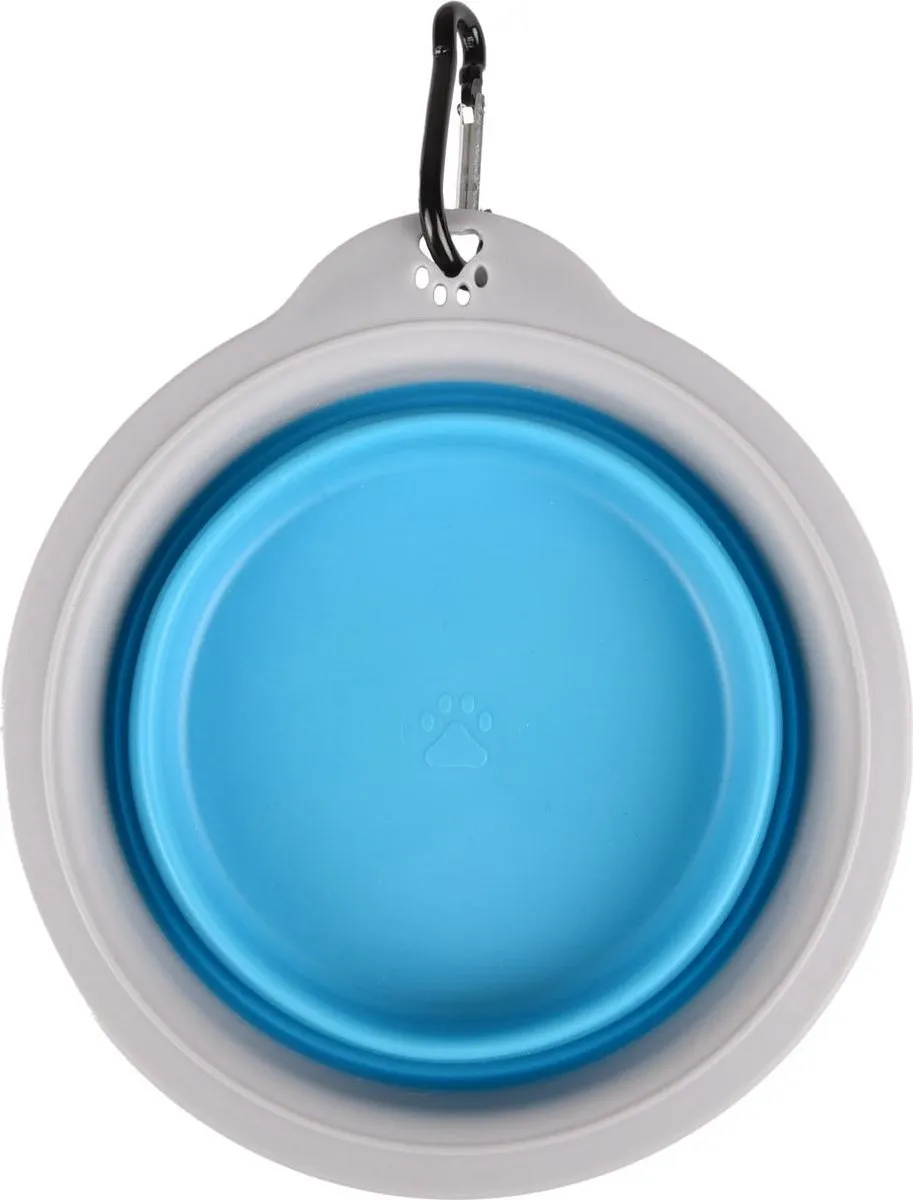 Flamingo Bubo Eet- en Drinkpot Honden - 375ml - Blauw - afbeelding 6 van 6