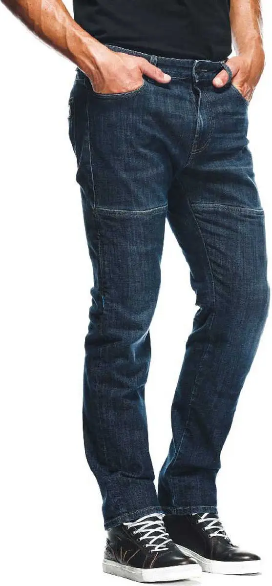 Dainese Denim Blast Regular Tex Broek Donkerblauw