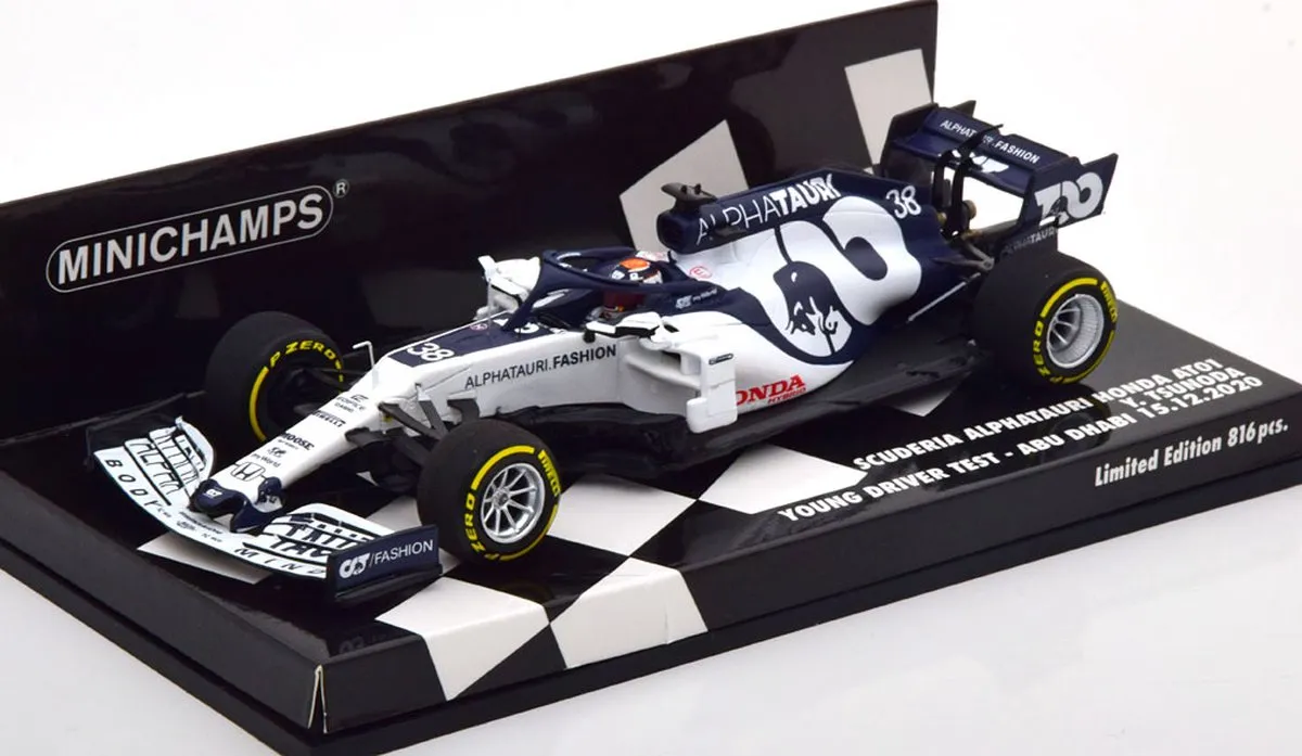 F1 Scuderia Alphatauri Honda AT1 #38 Minichamps - 417 209938 Multicolor