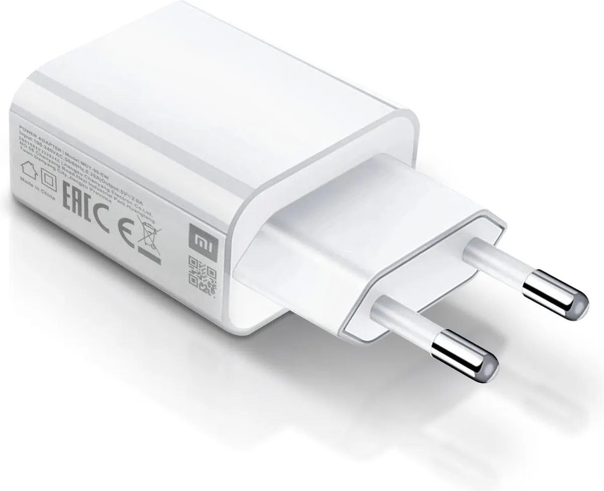 Xiaomi MDY-09-EW USB-Oplader 10W - Wit