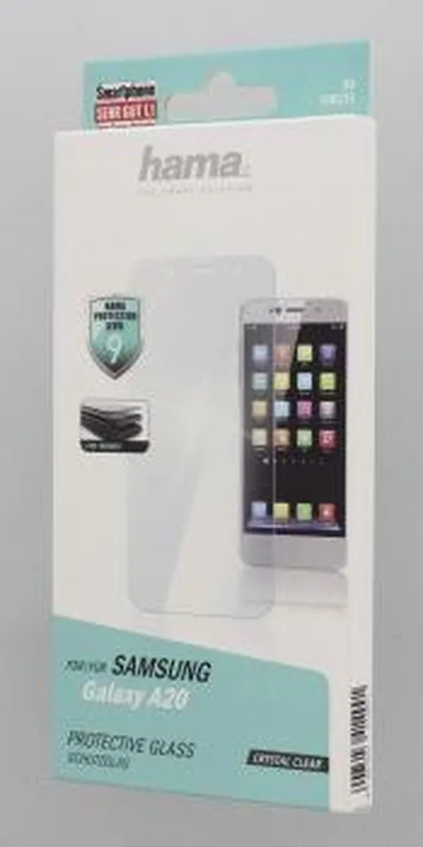 Hama Crystal Glass Displaybescherming Samsung Galaxy A20