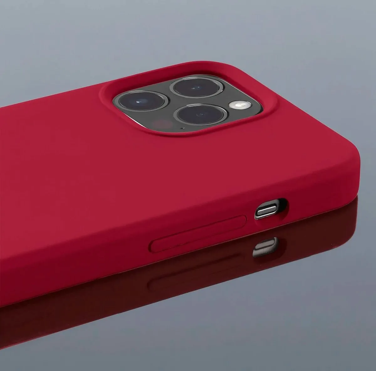 Hama MagCase Finest Feel Pro Hoesje iPhone 14 Pro - Rood - MPN 00215530 - afbeelding 6 van 6