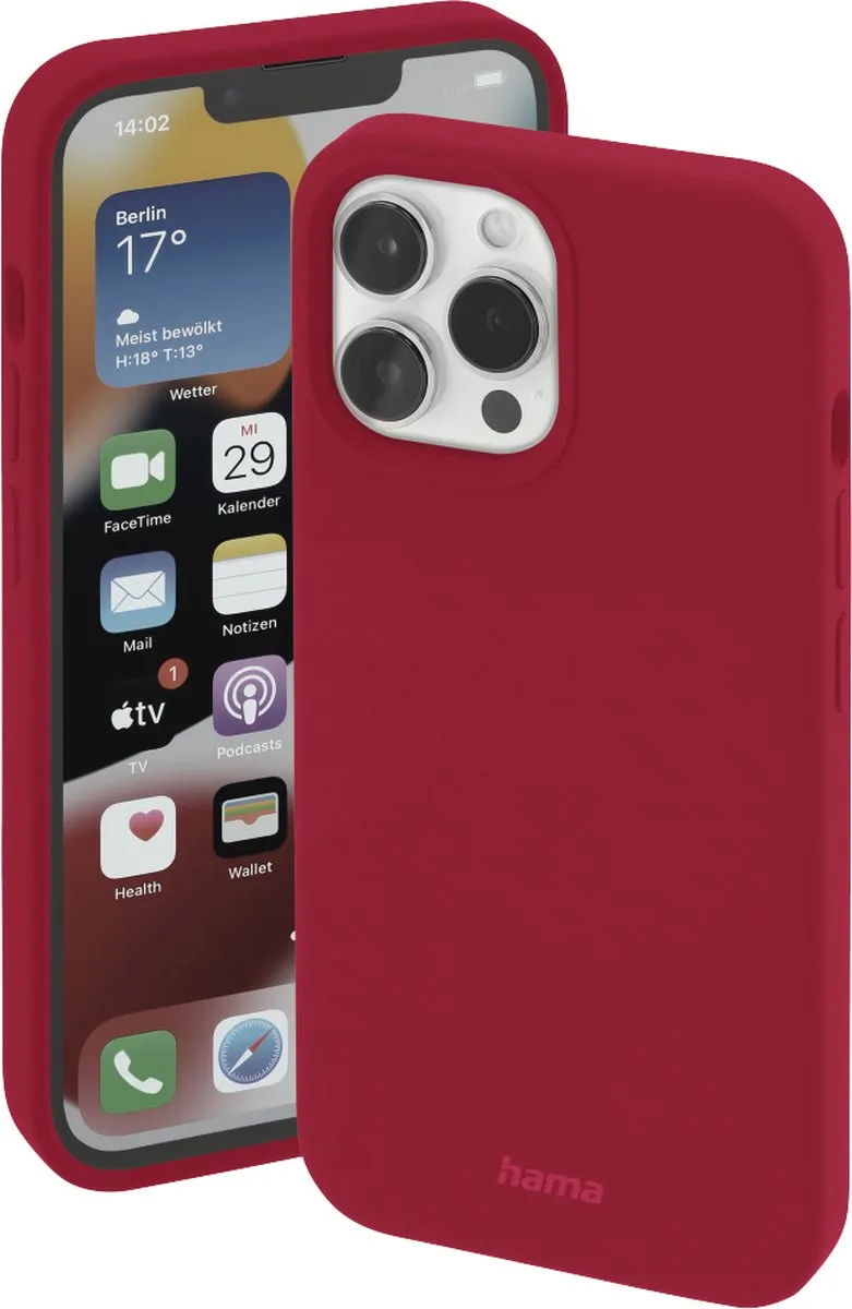 Hama MagCase Finest Feel Pro Hoesje iPhone 14 Pro