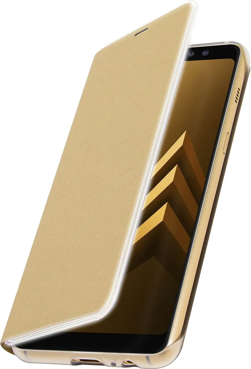 Samsung Neon Flip Cover Galaxy A8 - Goud