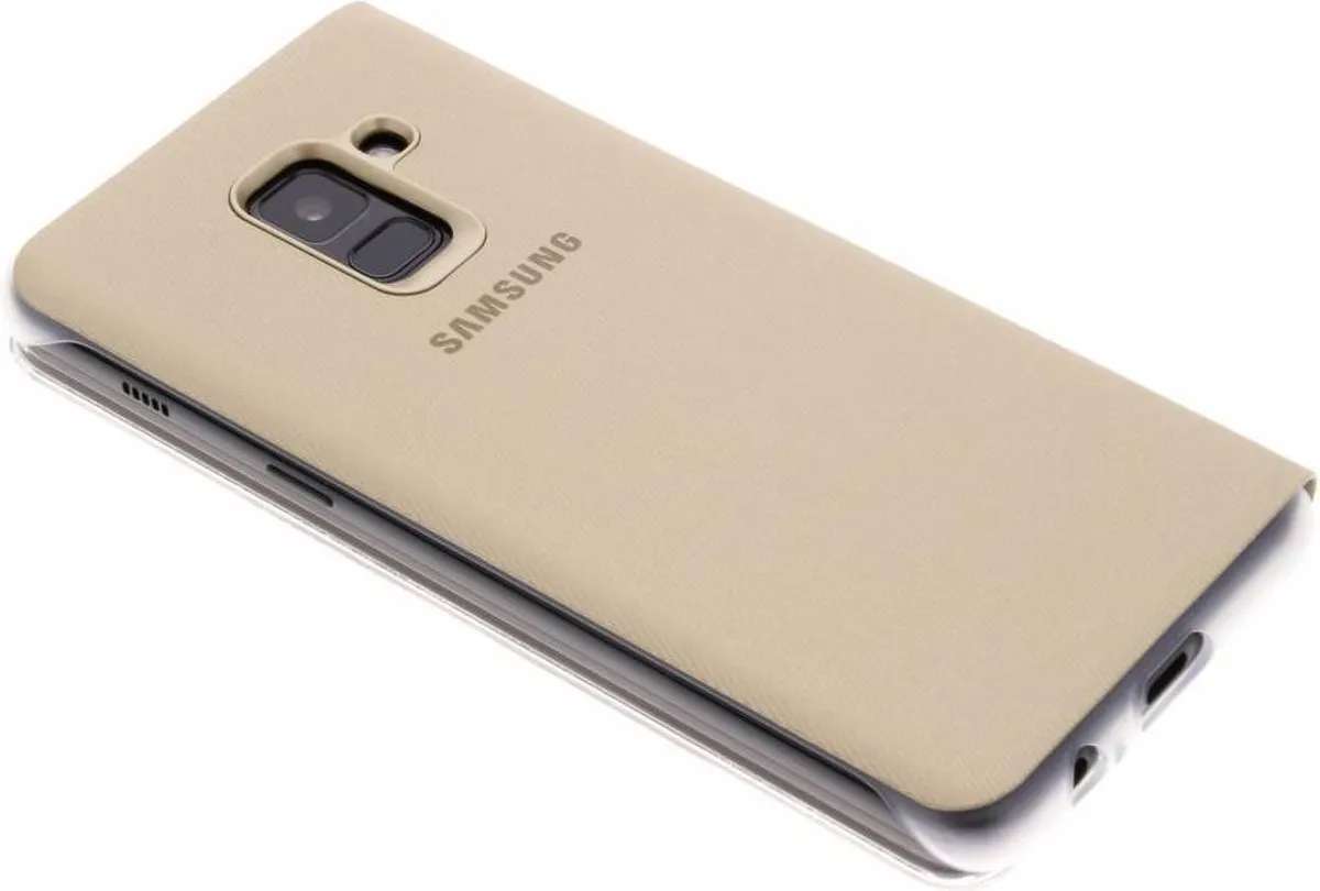 Samsung Neon Flip Cover Galaxy A8 - Goud