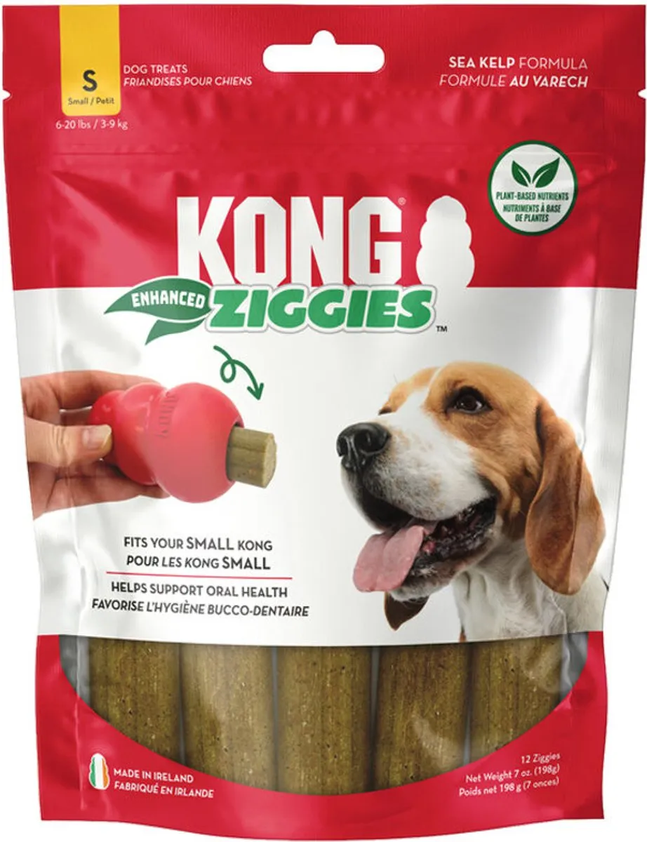 KONG Ziggies Enhanced Kauwsticks M/L - 227g - 5 Stuks