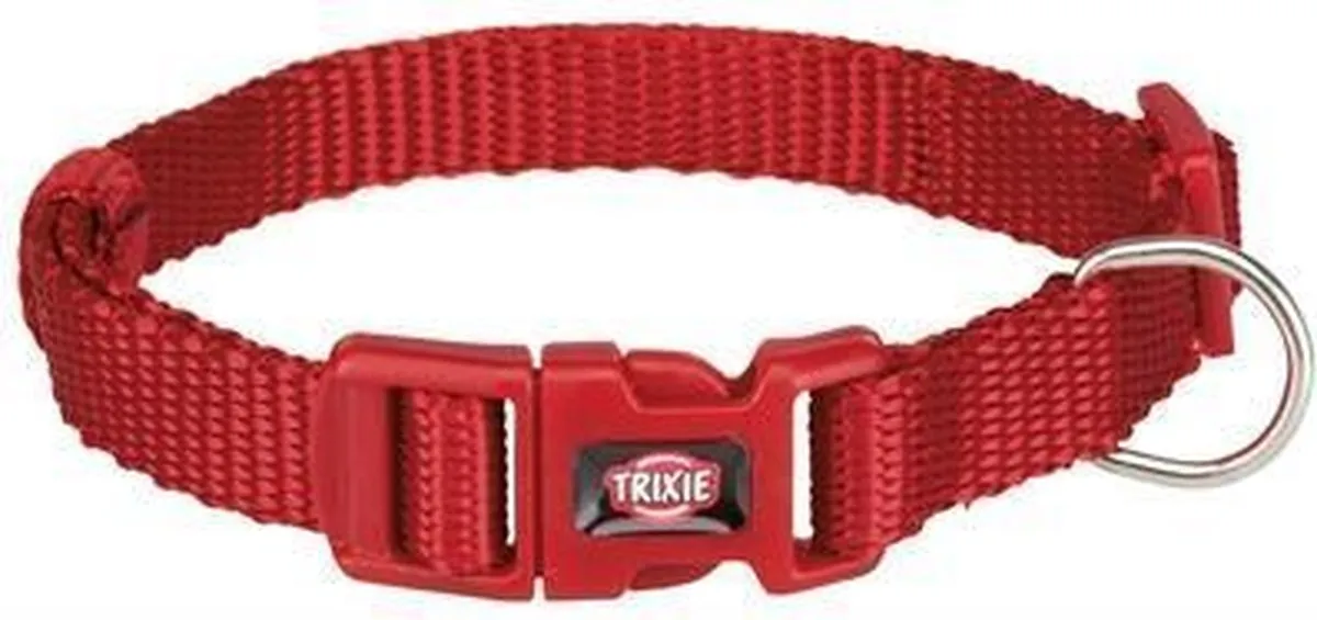 Trixie Hond Premium Halsband Rood - XXS - afbeelding 6 van 6