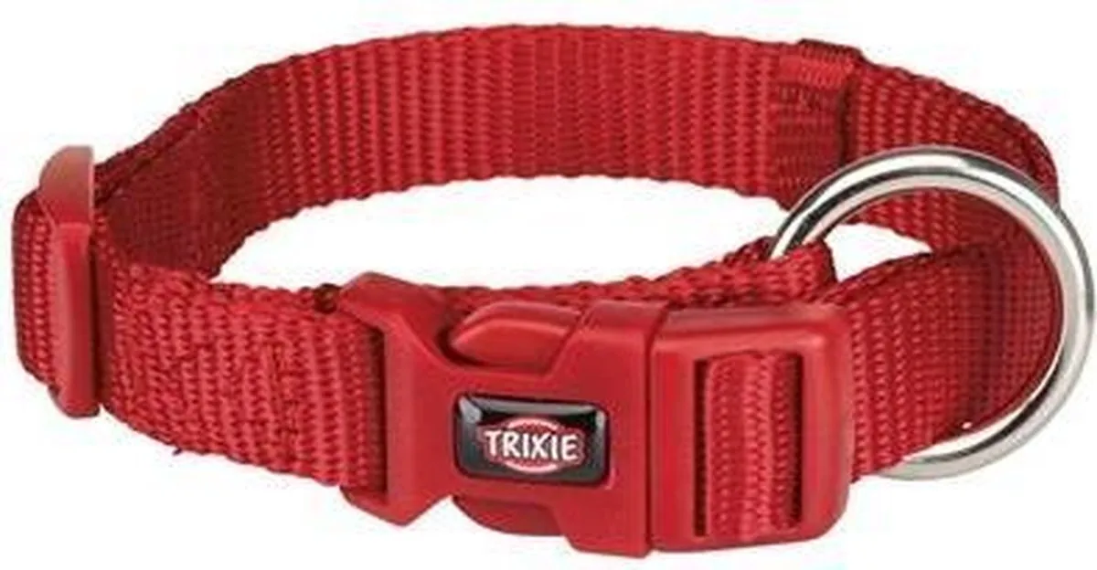 Trixie Hond Premium Halsband Rood - XXS - afbeelding 5 van 6