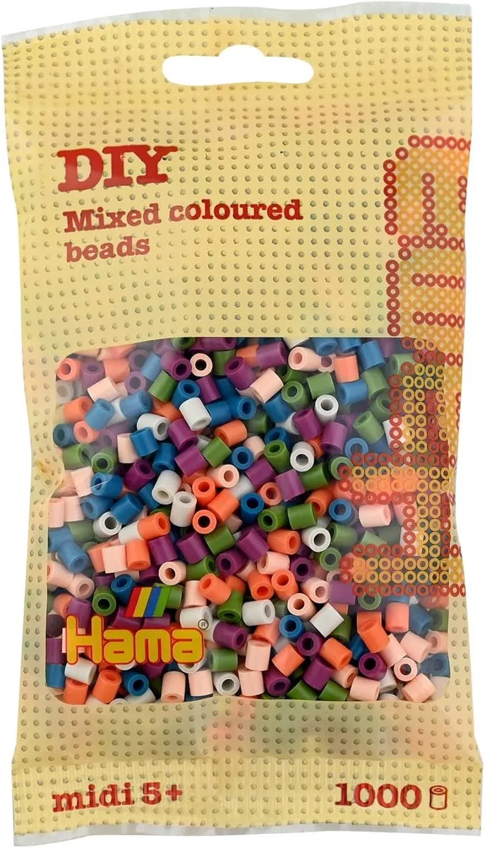 Hama Strijkkralen Mixed 1000 Stuks - 0.5mm