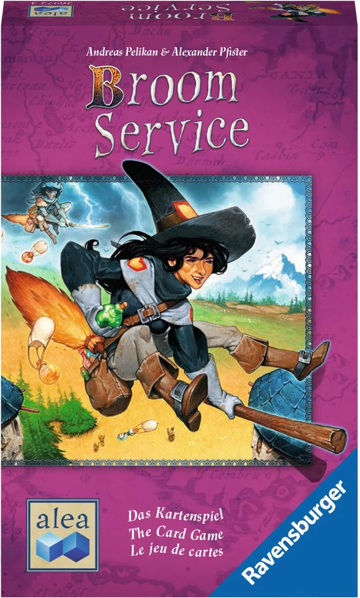 Ravensburger Broom Service The Card Game - Kaartspel