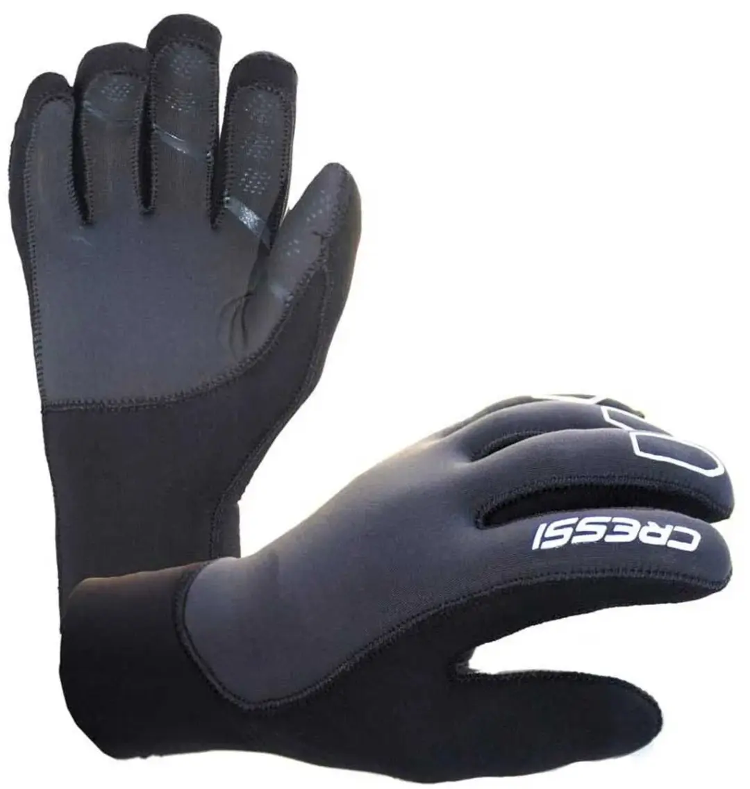 Cressi Ultraspan 3.5 Mm Handschoenen Zwart,Grijs M