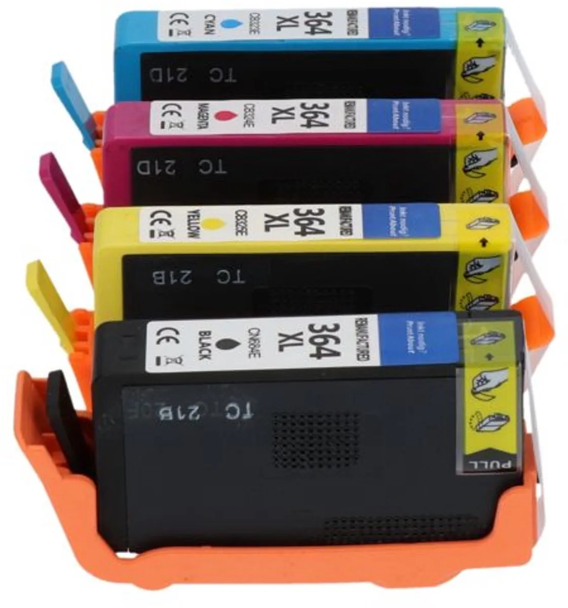 PrintAbout N9J74AE-PA2 Inktcartridge 4-Kleuren - 6.650 pagina's