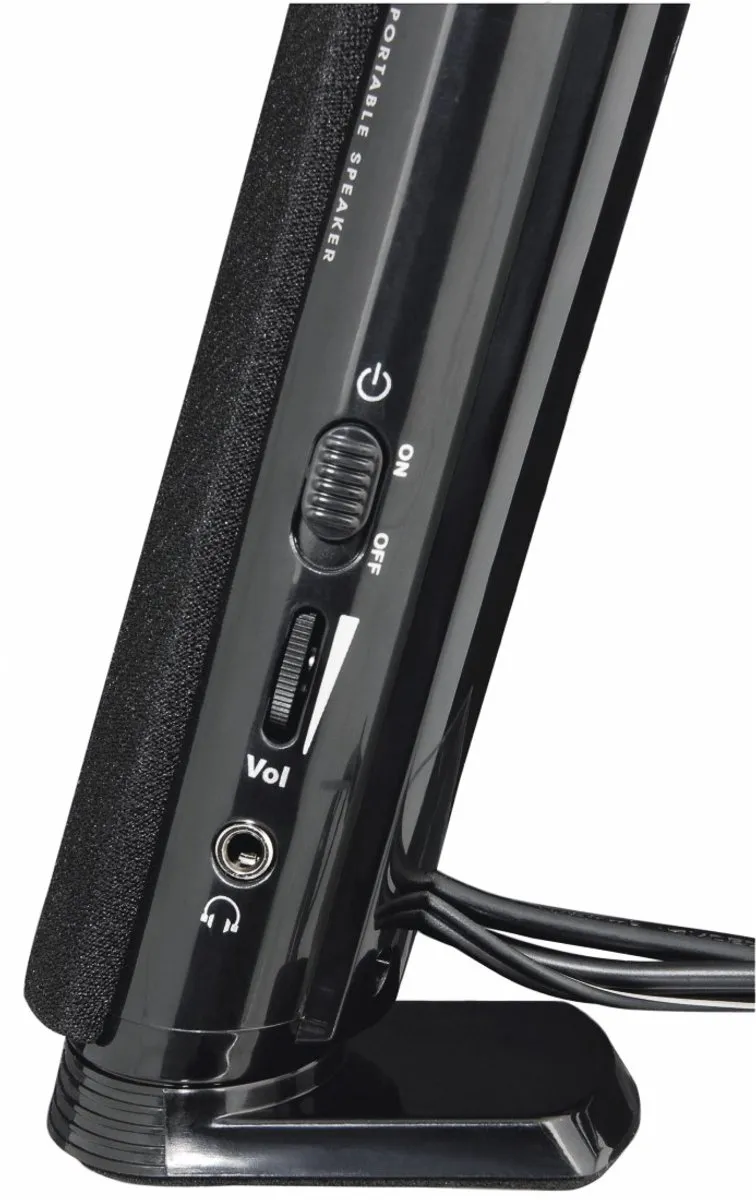 Hama E80 Multimedia Luidspreker 0.24W - Zwart