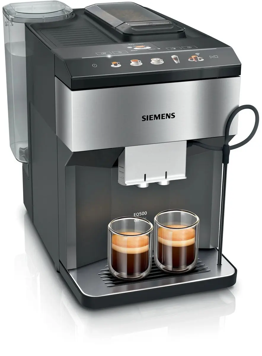 Siemens TP511D01 Volautomatische koffiemachine Zilver/Zwart