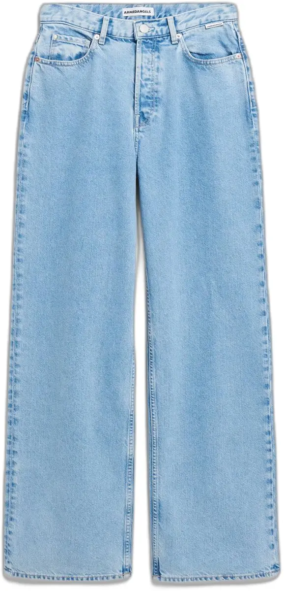 ARMEDANGELS Enijaa Damesjeans Hoge Taille Blauw