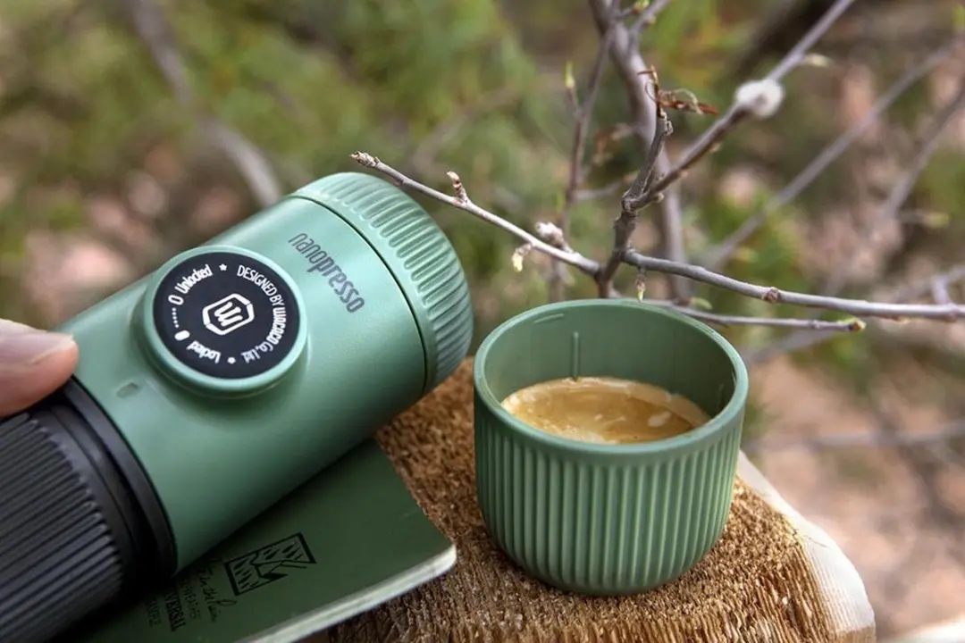 Wacaco Nanopresso Groene draagbare espressomachine - afbeelding 5 van 6