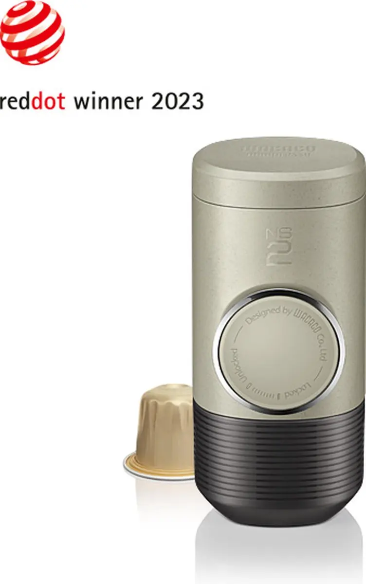 Wacaco Minipresso NS2 Beige - afbeelding 3 van 6
