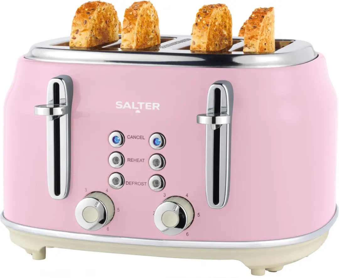 Salter Retro Broodrooster 4 Sneetjes