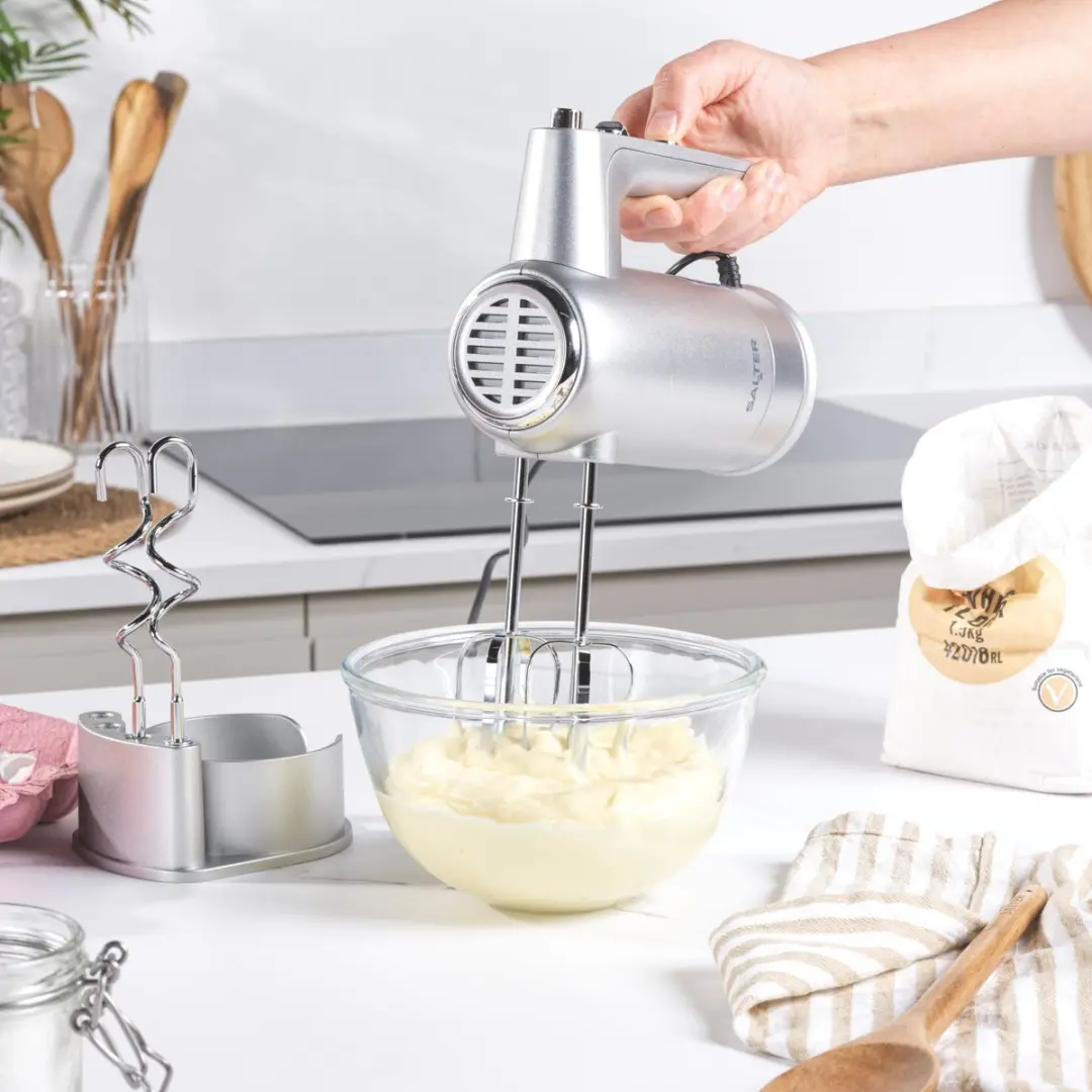 Salter Aspen Handmixer EK5613BMMSVDE - 300W - Zilver - afbeelding 4 van 6