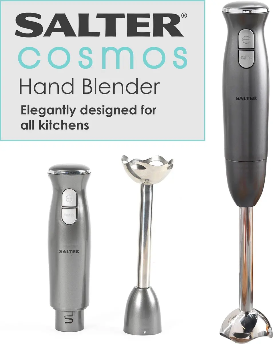 Salter Cosmos Handblender EK4248COSVDEEU10 Grijs