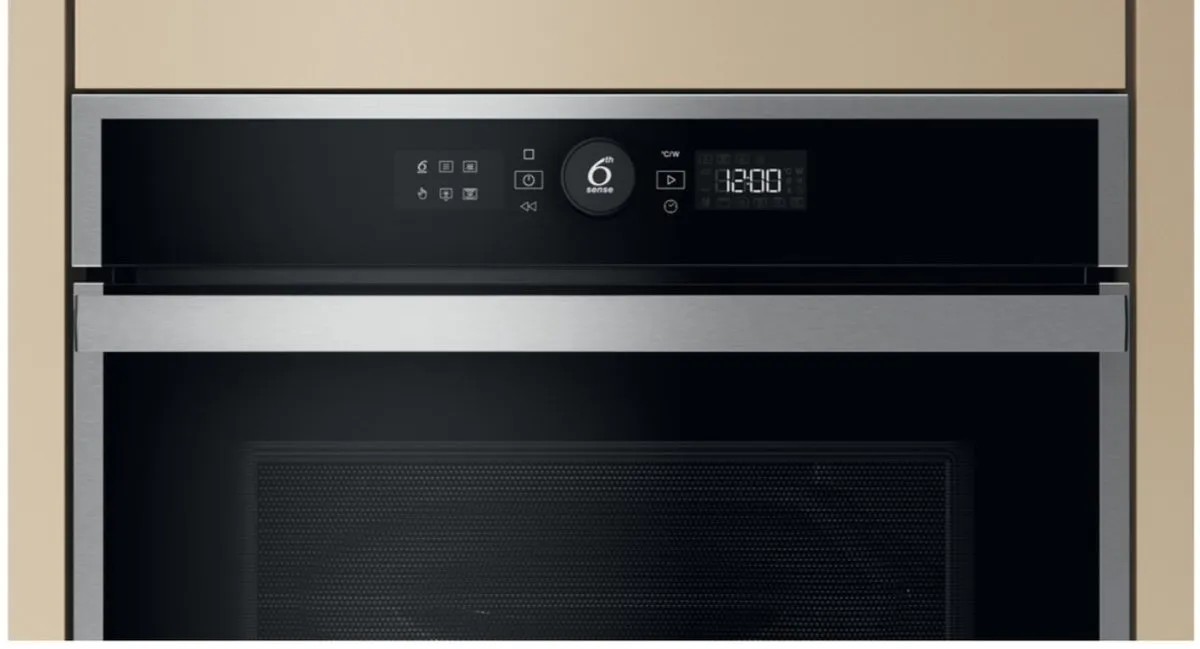 Whirlpool WMW47HMX CombiMagnetron/Oven 1600W - 40L - Inbouw - RVS - afbeelding 6 van 6