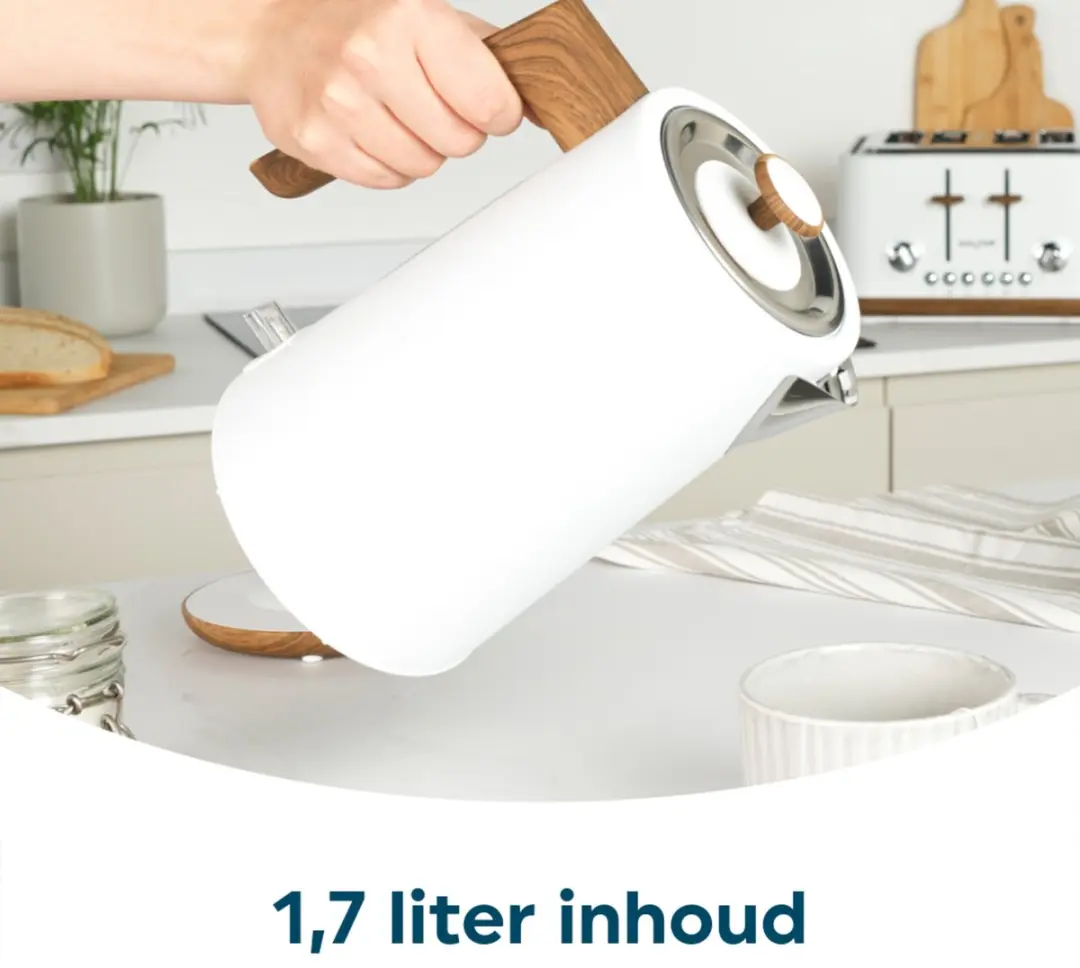 Salter Toronto Waterkoker 1,7L Wit - afbeelding 3 van 6