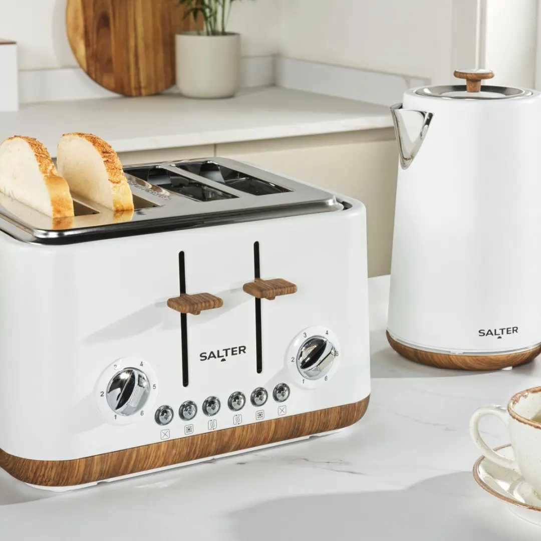 Salter Toronto 4-scheibentoaster Wit - afbeelding 6 van 6