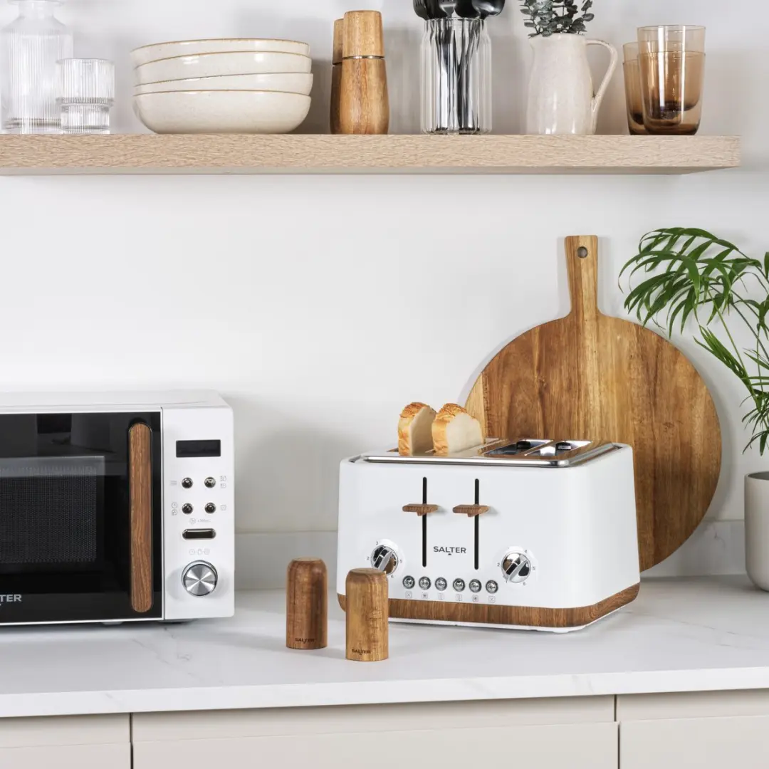 Salter Toronto 4-scheibentoaster Wit - afbeelding 5 van 6