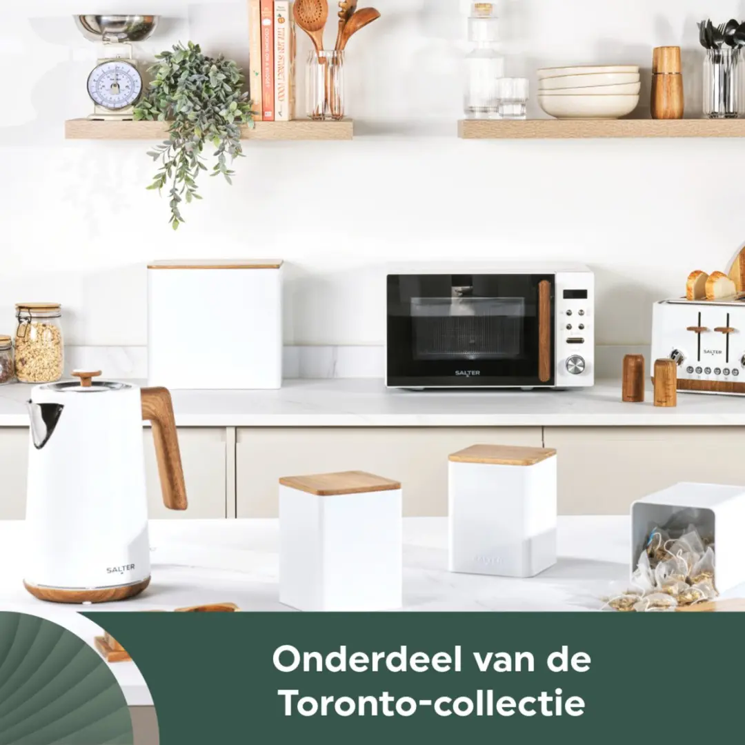 Salter Toronto 4-scheibentoaster Wit - afbeelding 3 van 6